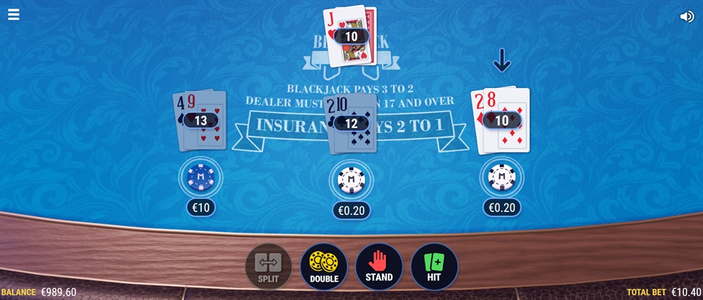 Million Blackjack Peek Rules