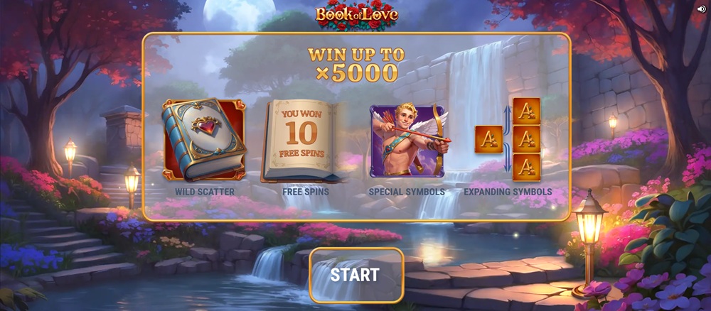 Book of Love slot rules