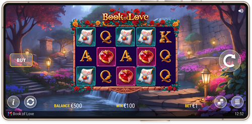 book of love slot