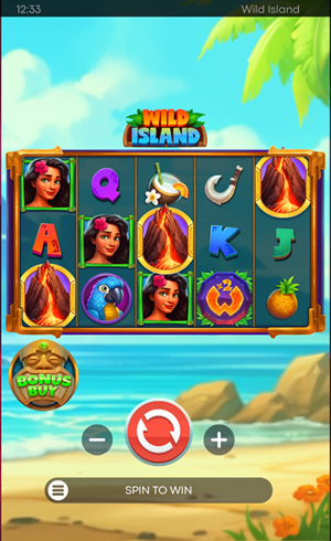 how to play wild island slot
